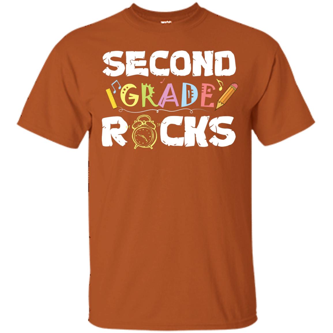Second Grade 2nd Grade 2019 Shirt Texas Orange