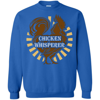 Farmer T-shirt Chicken Whisperer Royal