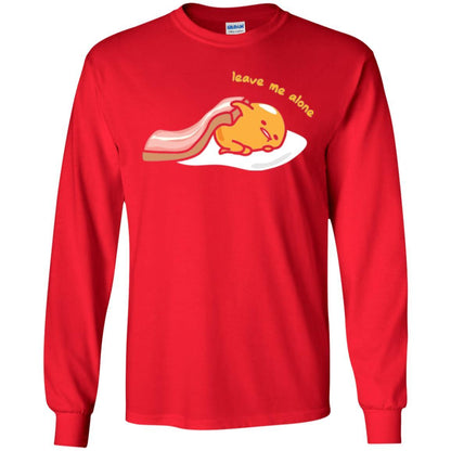 Film T-shirt Gudetama Leave Me Alone Red