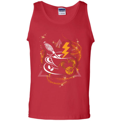 Harry Potter Coffee Movie Fan T-shirt Red