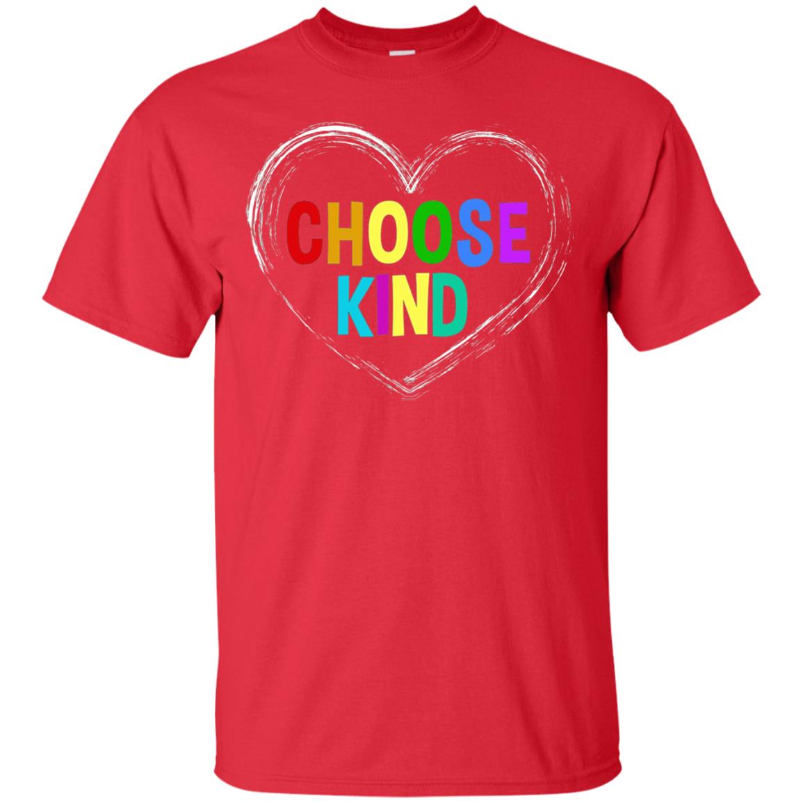 Choose Kind Anti Bullying T-shirt Red