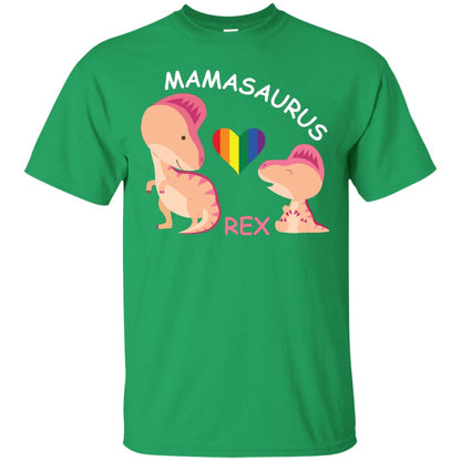 Mamasaurus Rex Lgbt Shirt Irish Green