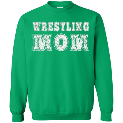Wrestling Mom Mommy T-shirt Irish Green