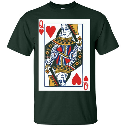 Valentines Day T-shirt Queen Of Hearts Cards Couple Forest