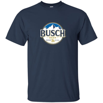 Beer Lovers T-shirt Busch Beer Navy
