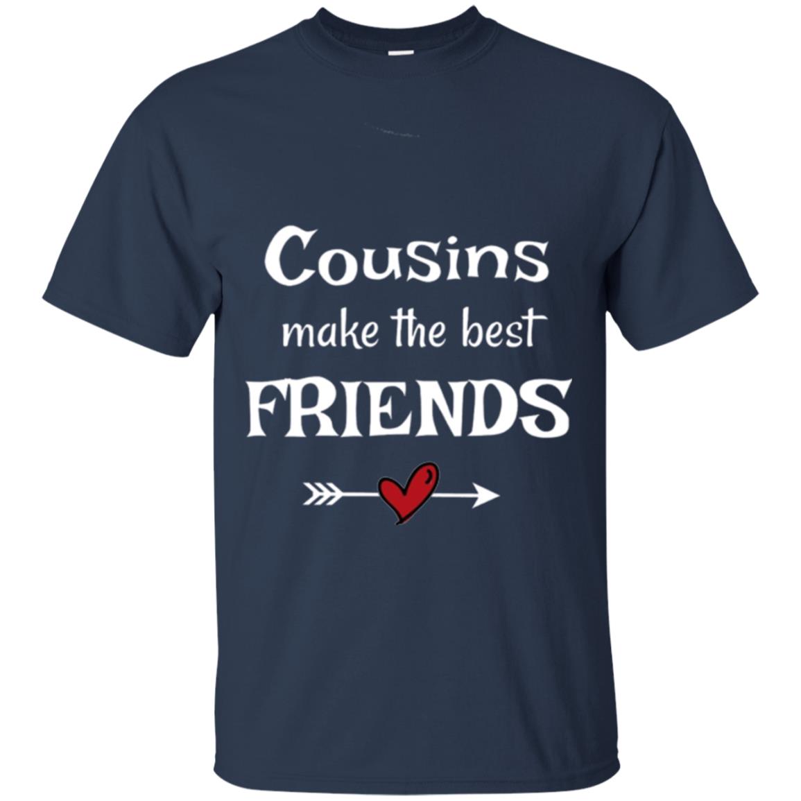 Cousins Make The Best Friends T-shirt Navy