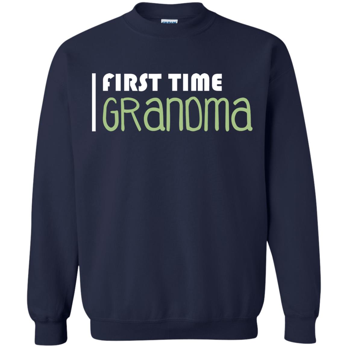 First Time Grandma Shirt Navy