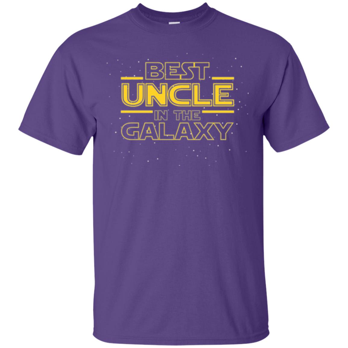 Uncle T-shirt Best Uncle In The Galaxyt-shirt Purple