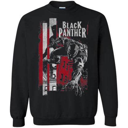Film T-shirt Panther Lurk Graphic T-shirt Black
