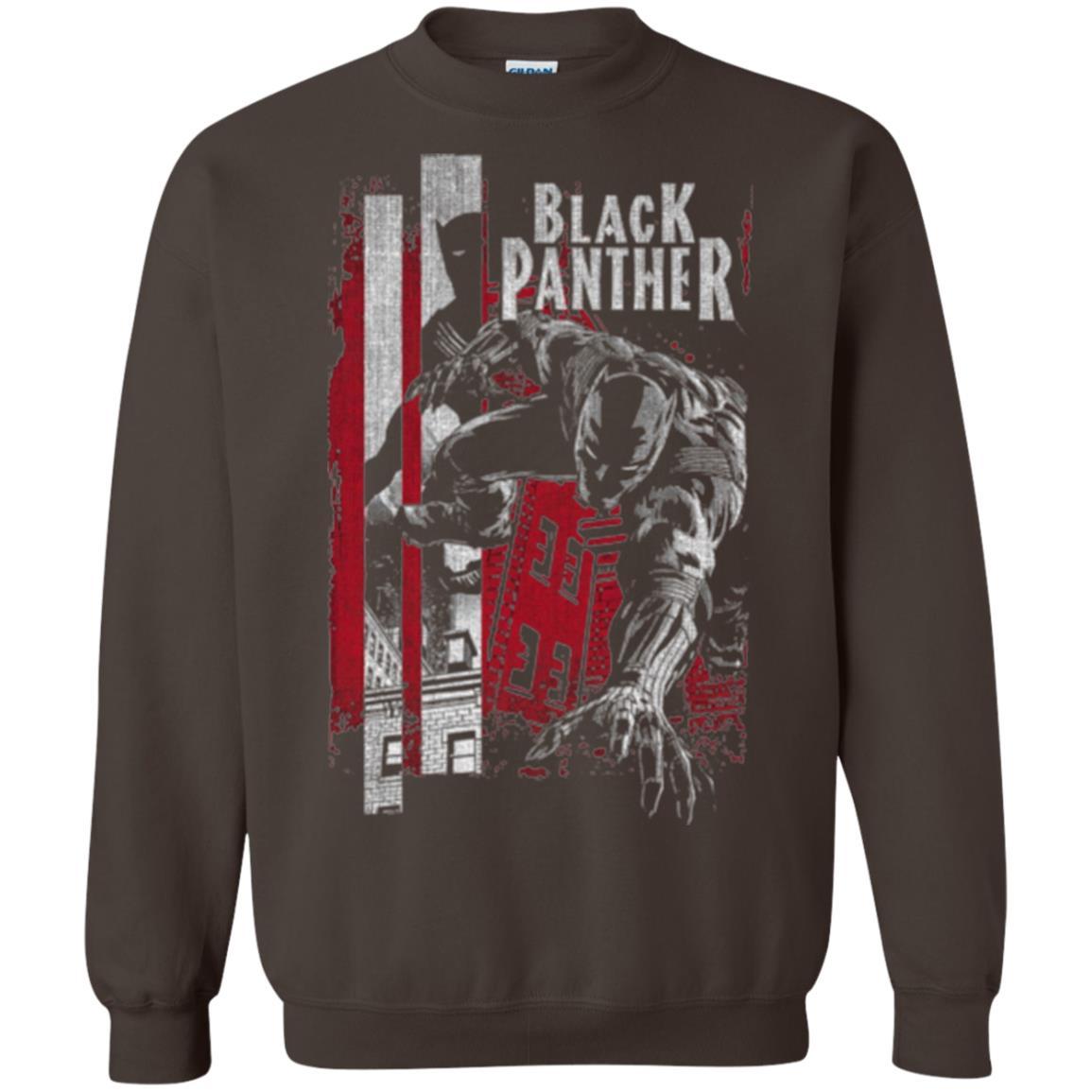 Film T-shirt Panther Lurk Graphic T-shirt Dark Chocolate