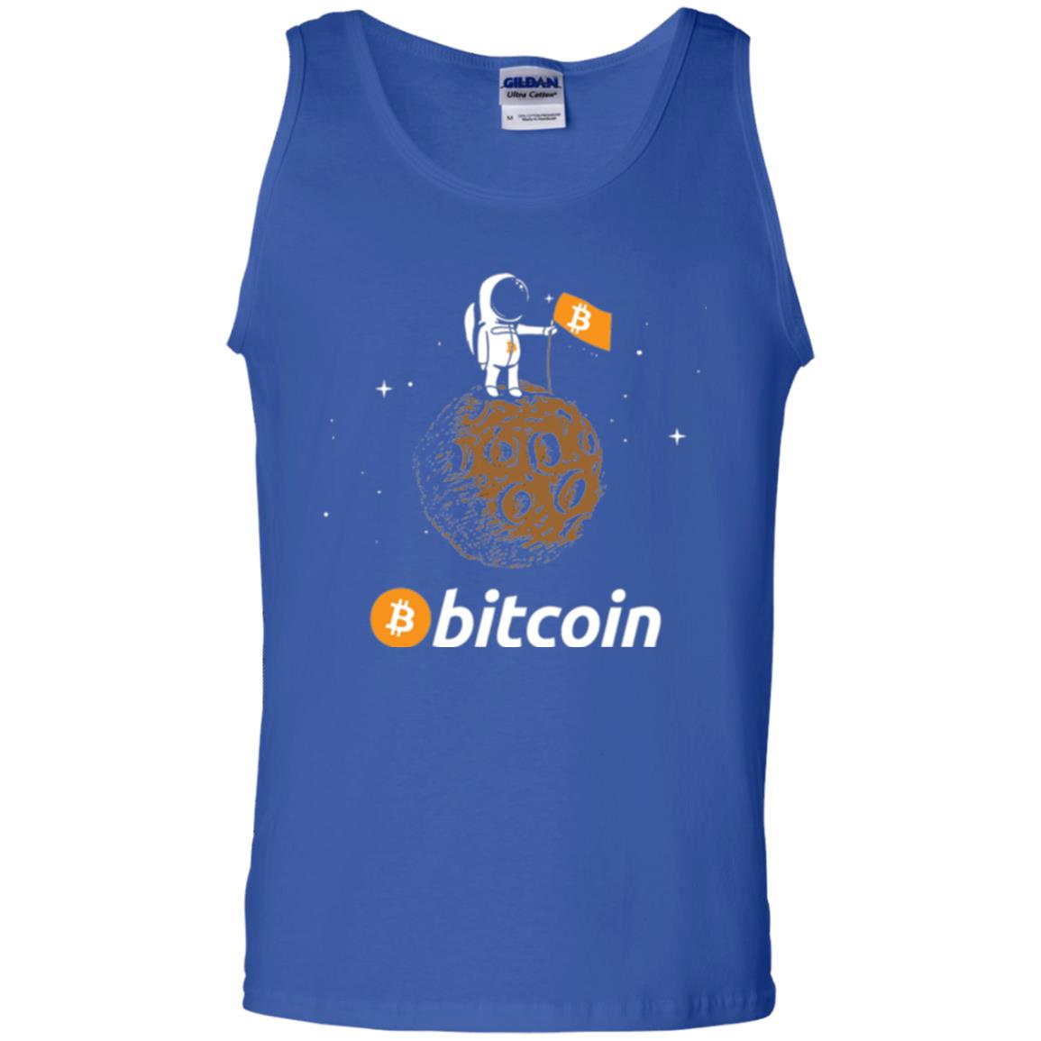 Bitcoin T-shirt Featuring Astronaut Royal