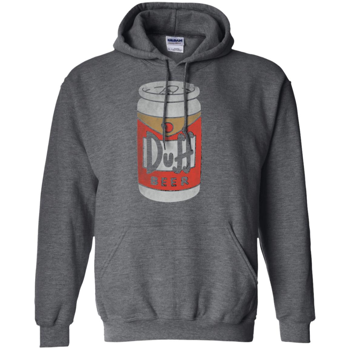 Iconic Brew T-shirt The Simpsons Duff Beer Dark Heather
