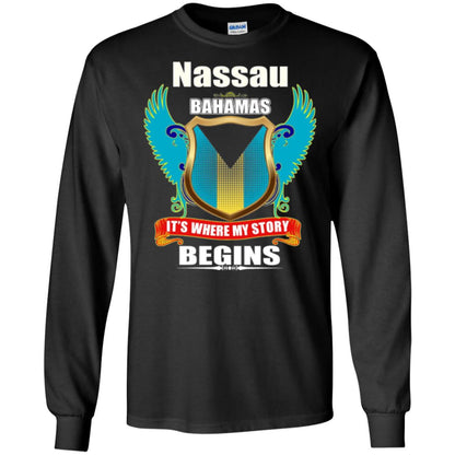 Bahamian T-shirt Nassau Bahamas T-shirt Black