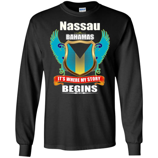 Bahamian T-shirt Nassau Bahamas T-shirt Black