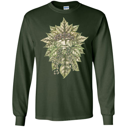 Greenman Green Man Festival T-shirt Forest Green