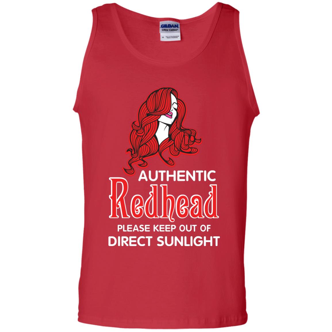 Authentic Redhead Please Keep Out Of Direct Sunlight Cool Redhead Gift Shirt For Girls Red