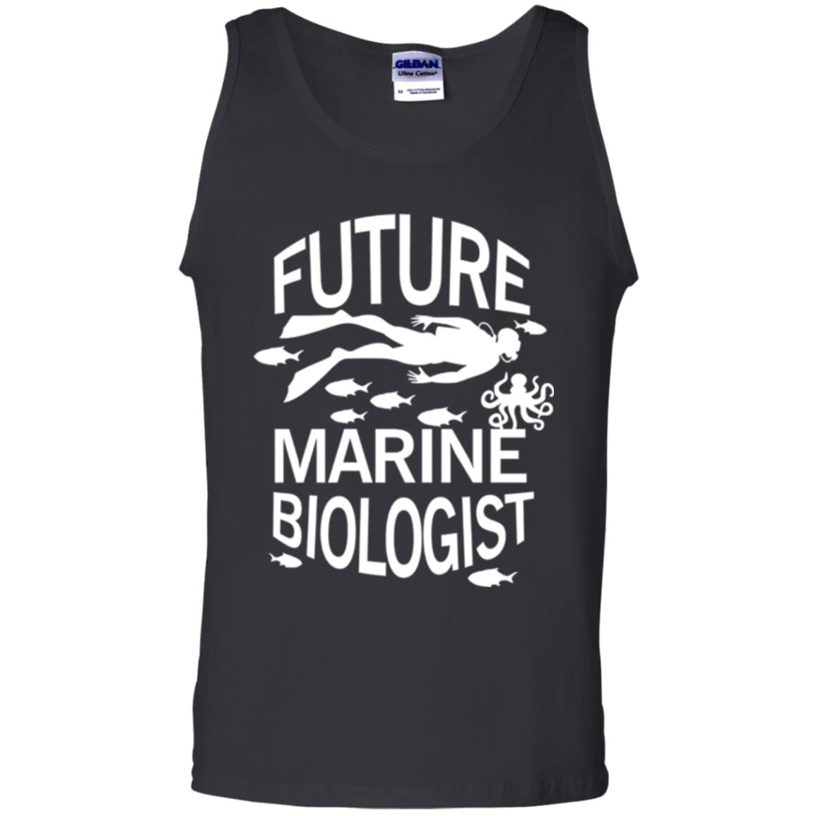 Cute Marine Biologist T-shirt Black