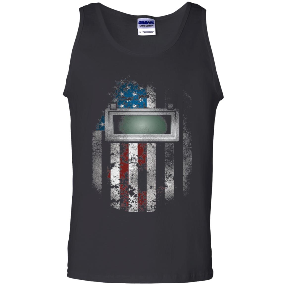 Welder Gift Shirt American Welding Hood Gift T-shirt Black