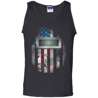 Welder Gift Shirt American Welding Hood Gift T-shirt Black