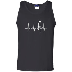 Trumpet Lovers T-Shirt Trumpet Heartbeat