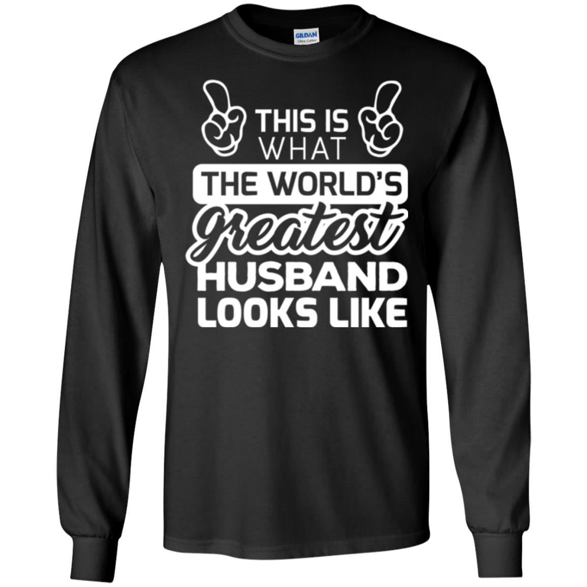 World_s Greatest Husband Best Husband Ever Looks Like T-shirt Black