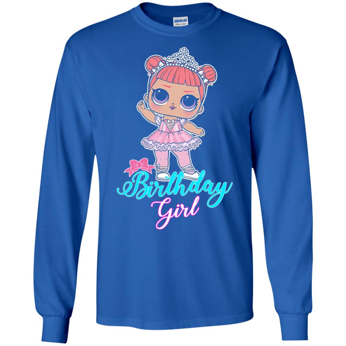 Doll Birthday Girl #squadgoals T-shirt Royal
