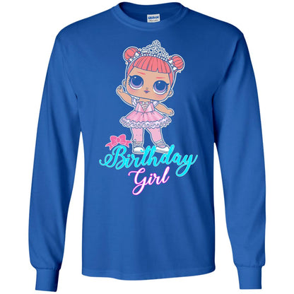 Doll Birthday Girl #squadgoals T-shirt Royal