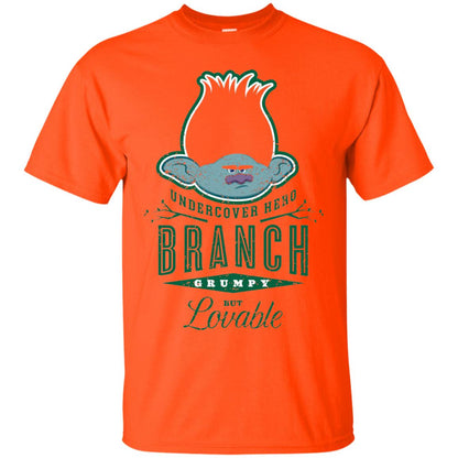 Undercover Hero Trolls Branch Grumpy But Lovable Orange