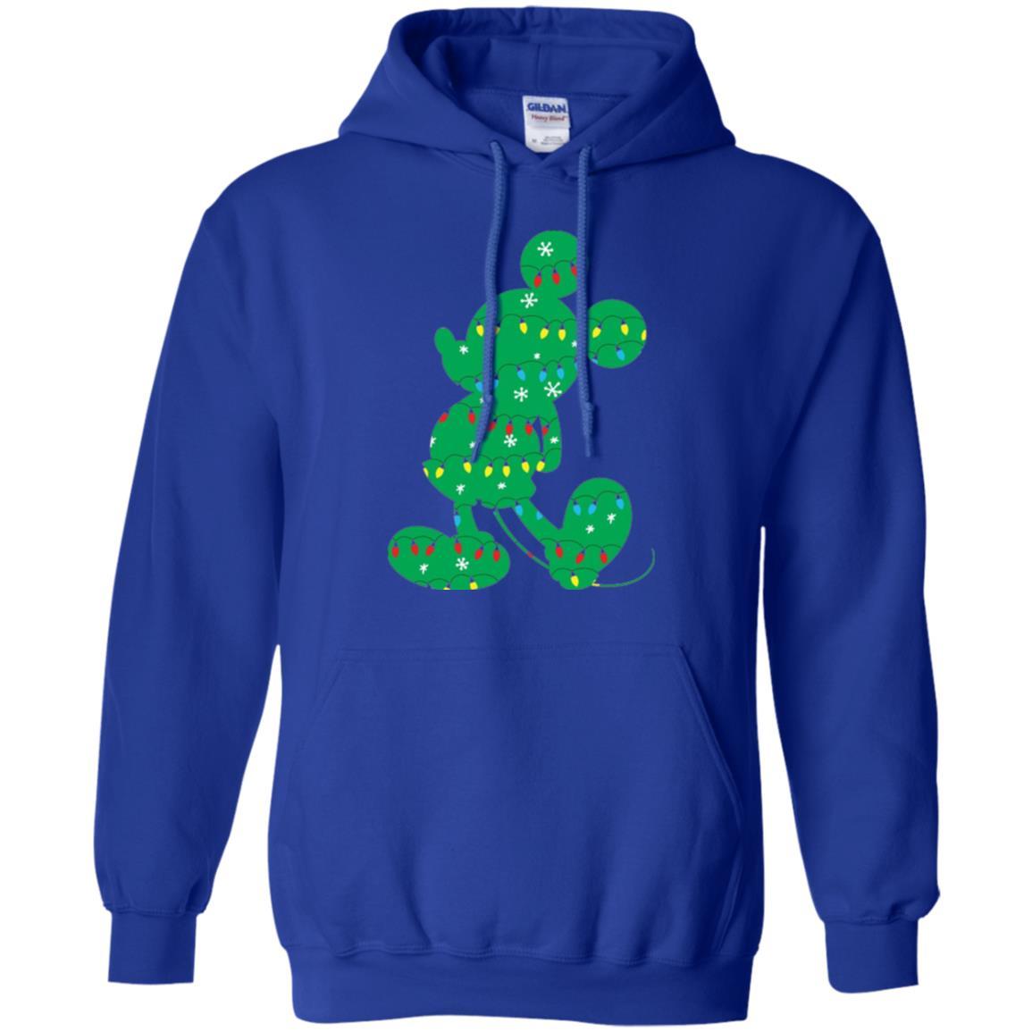 Christmas T-shirt Disney Mickey Mouse Fairy Lights Royal