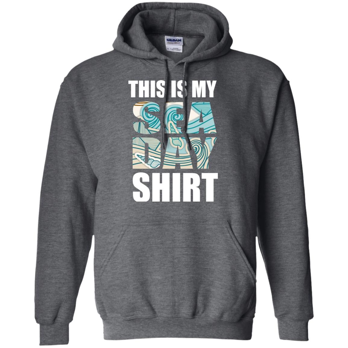 Summer Vacation T-shirt This Is My Sea Day Dark Heather