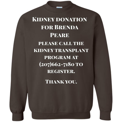 Kidney Donation For Brenda T-shirt Dark Chocolate