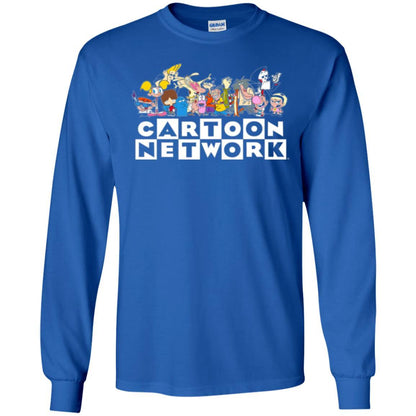 Cartoon T-shirt Classic Character Feature T-shirt Royal