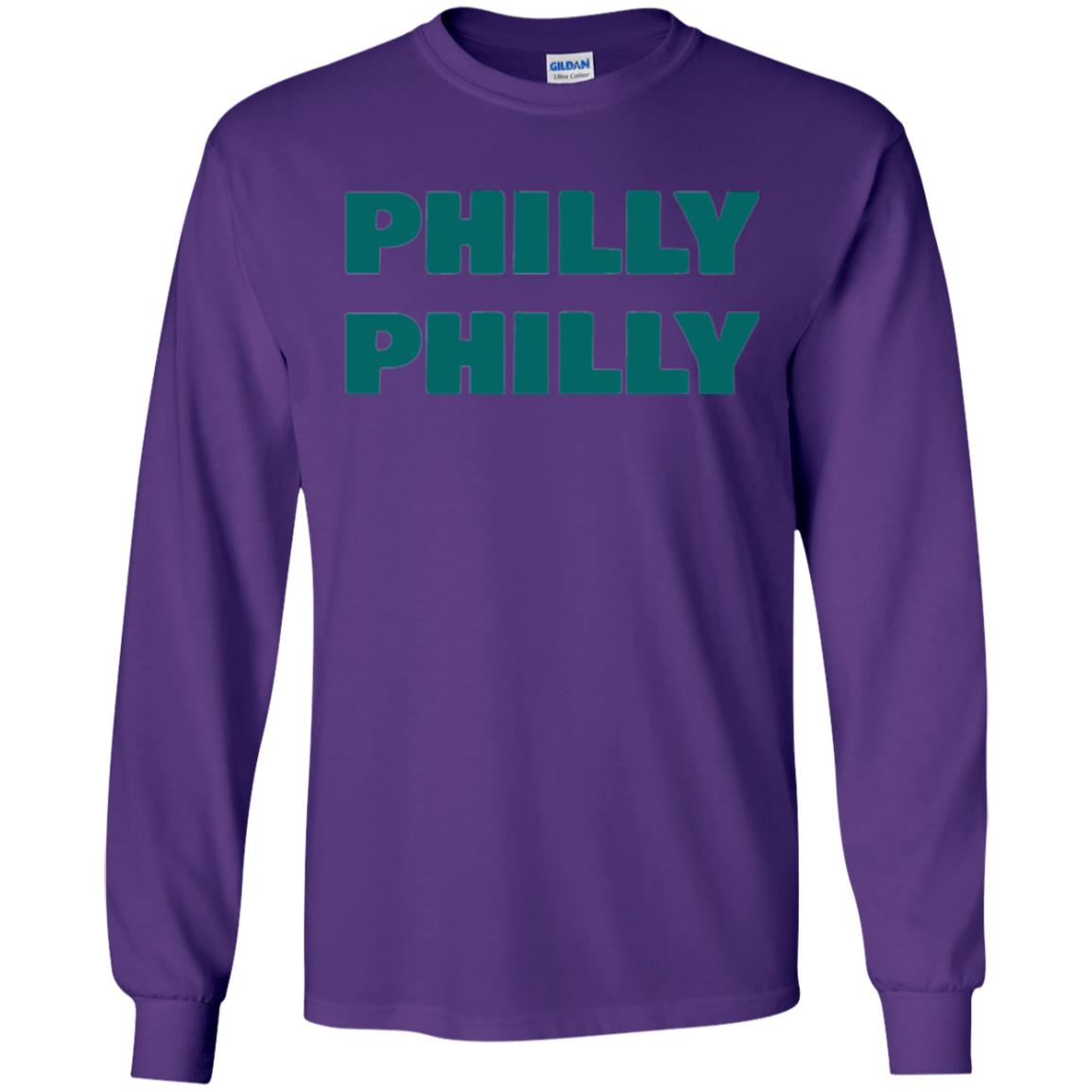 Football Lover T-shirt Philly Philly Philadelphia T-shirt Purple