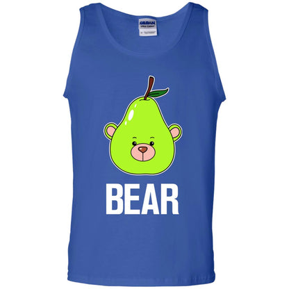 Bear Funny Summer Melon Fruit Shirt Royal