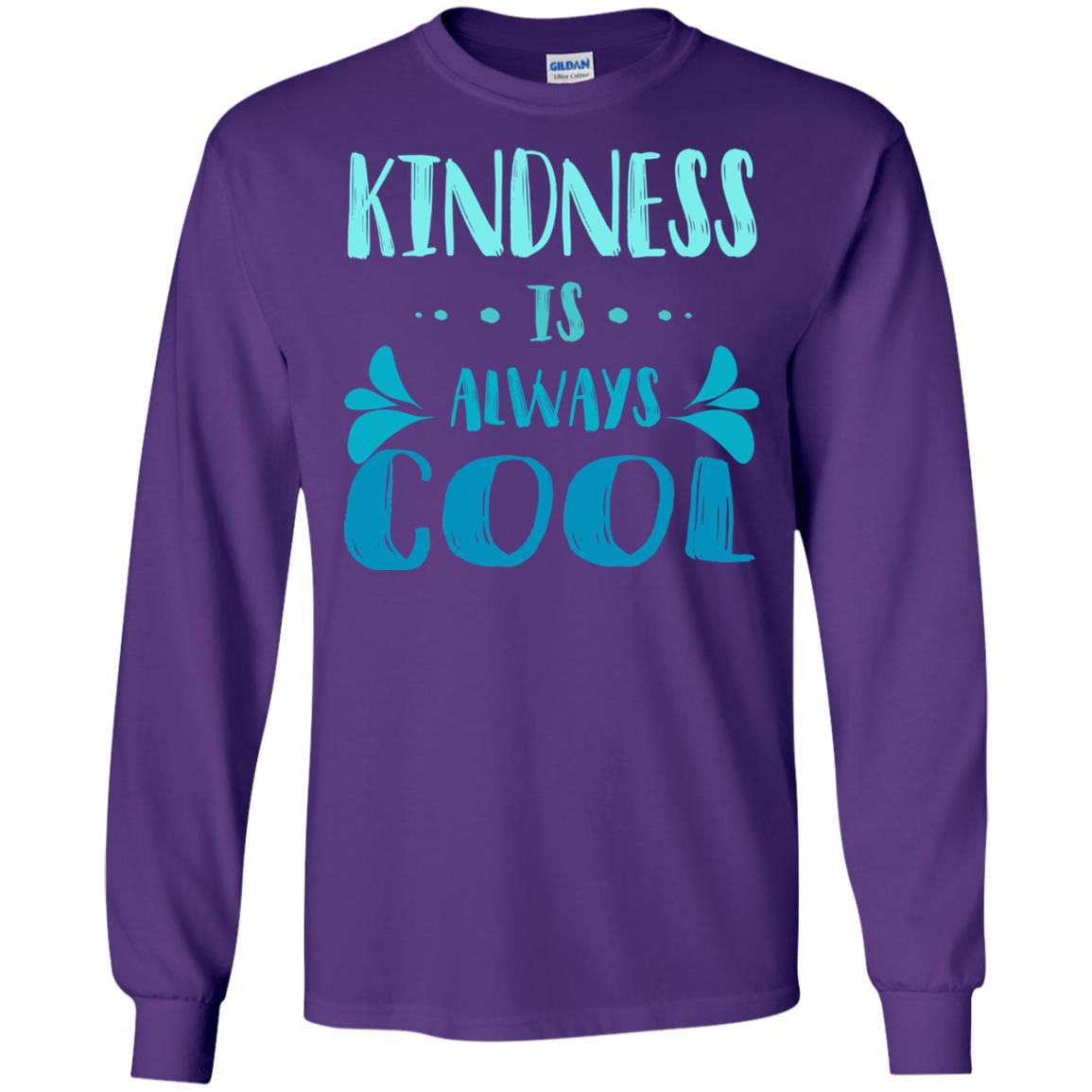 Kindness Is Always Cool Anti Bullying Kindness Day Shirt Purple