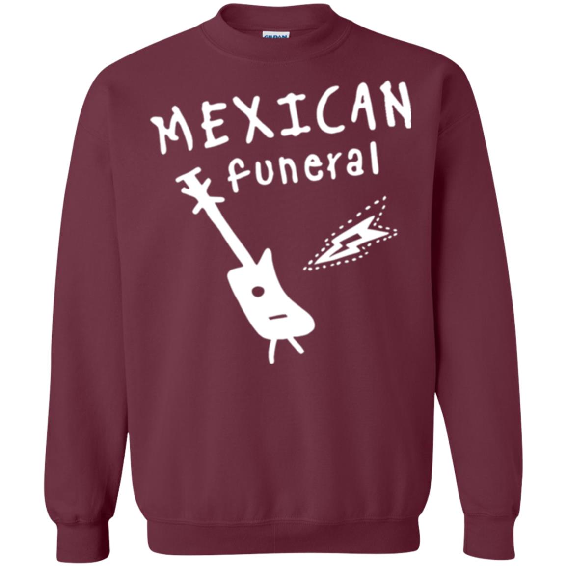 Musican T-shirt Mexican Funeral Dirk Gently Band Maroon