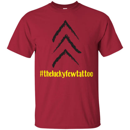 Hash Tag The Lucky Few Tattoo Gift Shirt For Friend Cardinal