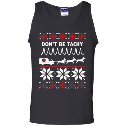 Cardiac Nurse T-shirt Don_t Be Tachy Black