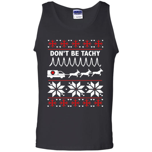 Cardiac Nurse T-shirt Don_t Be Tachy Black