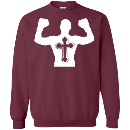 Christian Gym Exercise Workout T-shirt Maroon