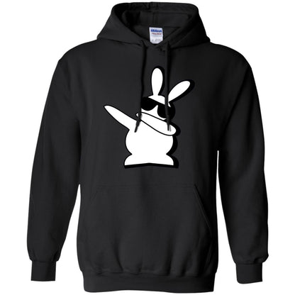 Dabbing Hip Hop Bunny Easter Dab Rabbit Dance T-shirt Black