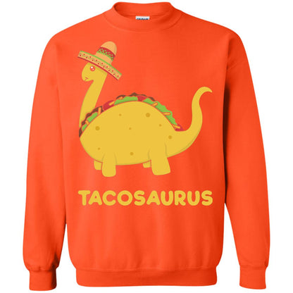 Cinco De Mayo Tacosaurus Taco Dinosaur Lover Shirt Orange