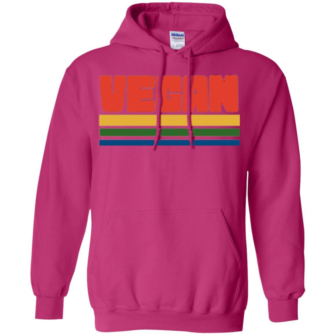 Vegan T-shirt Retro Style Veganism Heliconia
