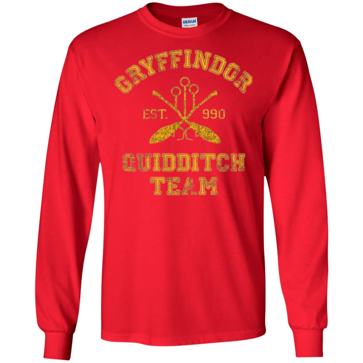 Gryffindor Quidditch Team T-shirt Red