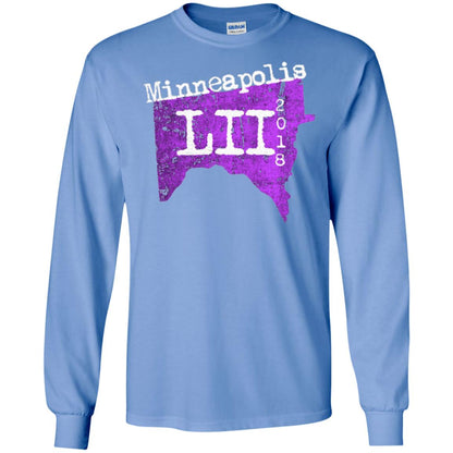 Football Lover T-shirt Minneapolis Minnesota 2018 T-shirt Carolina Blue