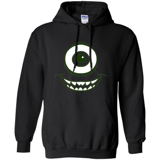Cartoon T-shirt Mike Wazowski Eye Graphic Black