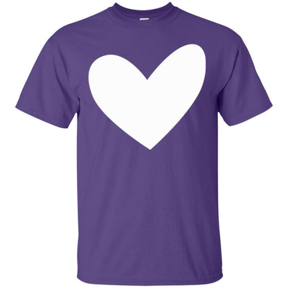 All About Heart T-shirt Cute Heart For Valentine Purple