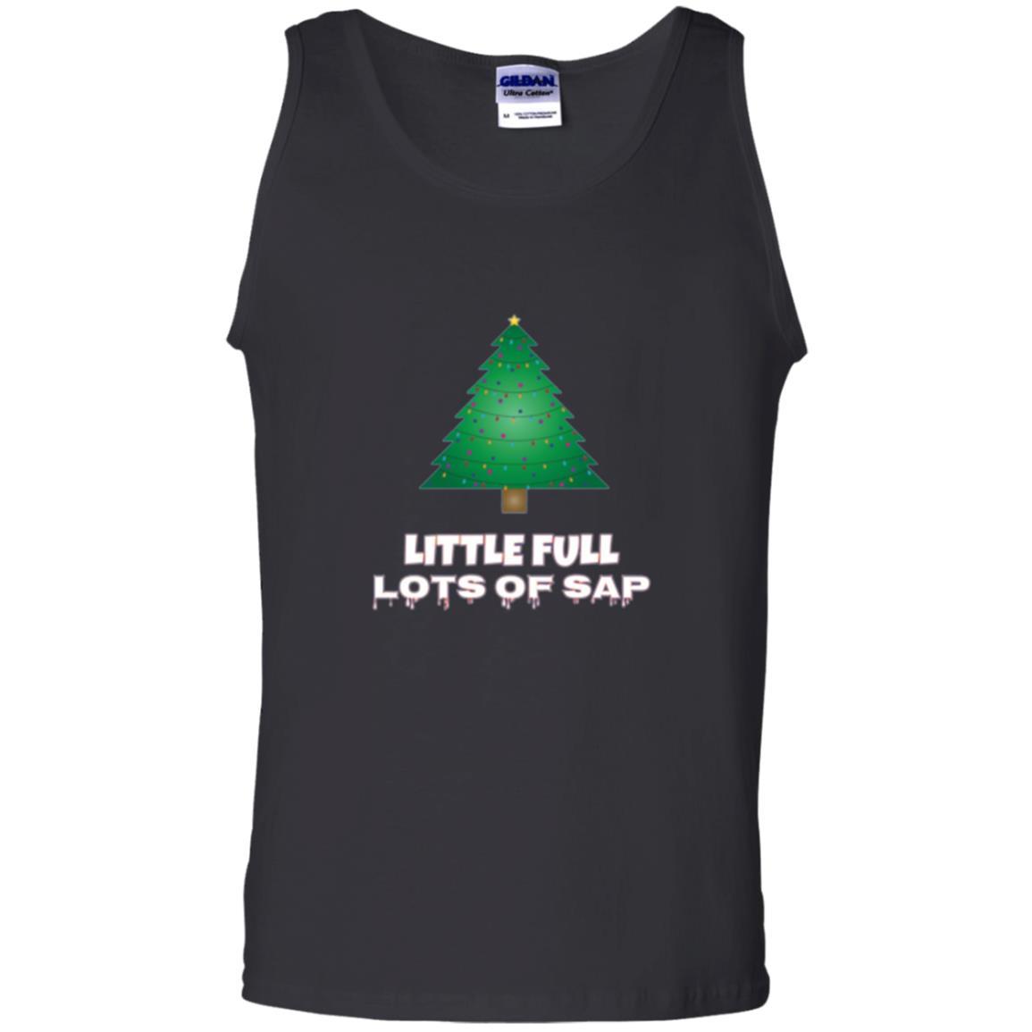 Christmas T-shirt Little Full Lots Of Sap Black