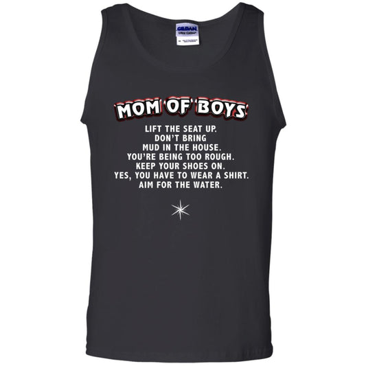 Mom Of Boys You Have To Wear A Shirt Aim For The Water Shirt Black