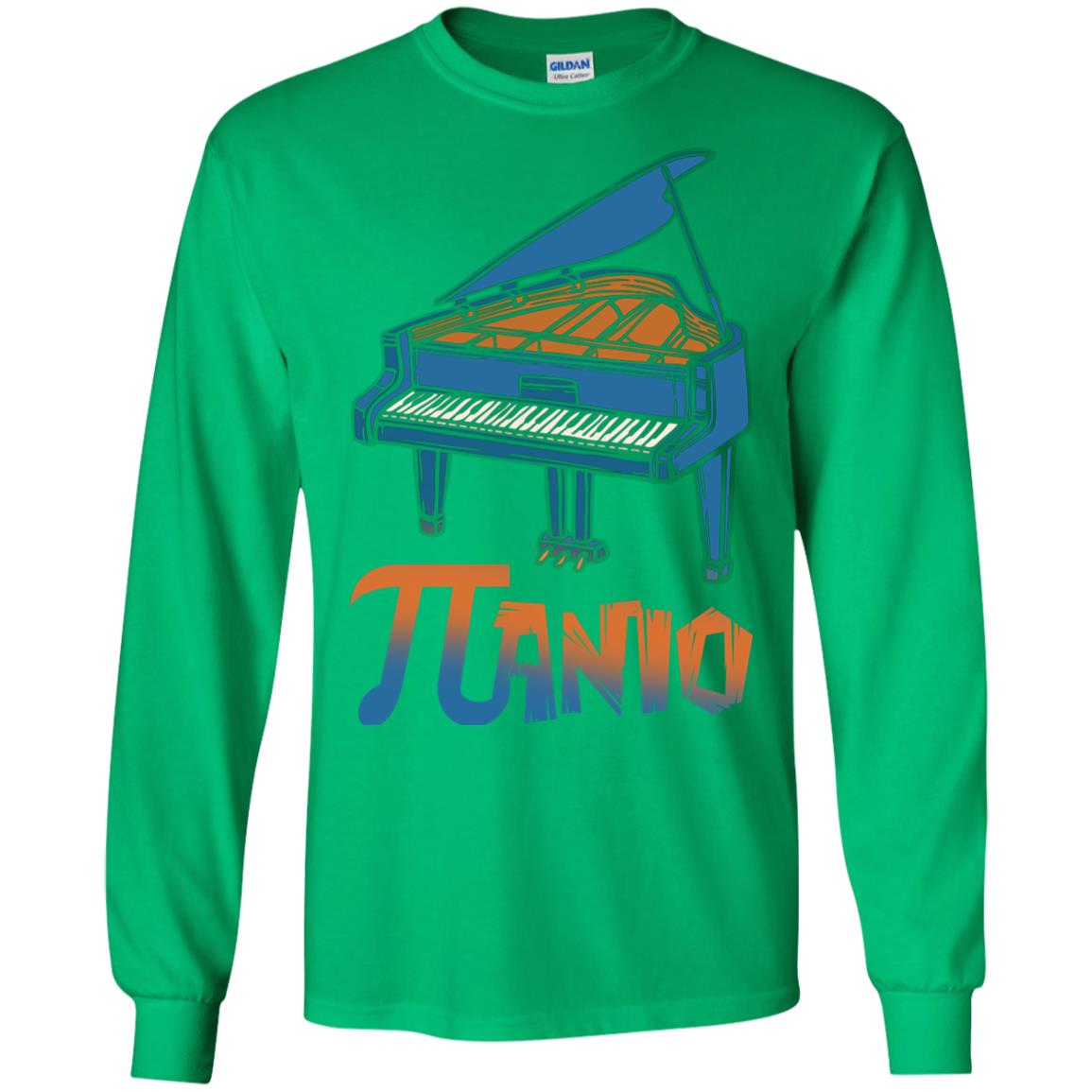 Pi Day T-shirt Funny Piano Lover Irish Green